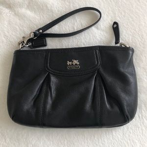 Black Coach clutch/large pouch